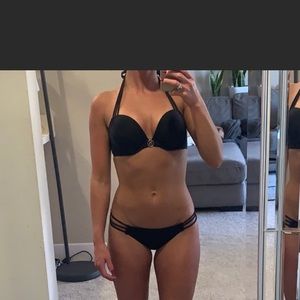 Victoria Secret Bikini - Black size S - Excellent